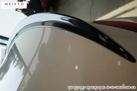 벤츠C43 AMG 스포일러 블랙유광 포인트 랩핑 / 성남시 중원구 여수동