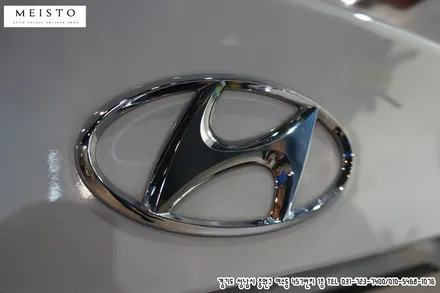 아반떼스포츠랩핑 블랙 포인트로 더욱 매력있게 / 성남시 중원구 여수동