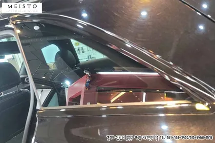 분당랩핑 벤츠 GLC220d 창틀 블랙유광 부분랩핑 / 성남시 중원구 여수동