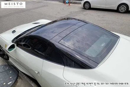 페라리 포르토피노 에이버리 카마인레드 전체랩핑 / 성남시 중원구 여수동