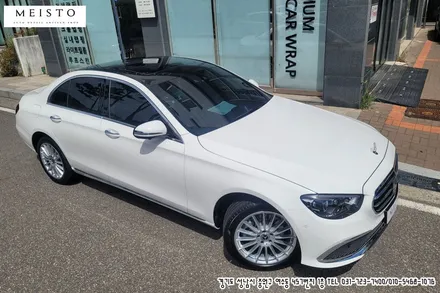 벤츠E클래스 E220d 블랙유광 루프스킨 / 성남시 중원구 여수동