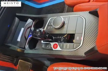 신형 BMW118d 실내 센터페시아 카본블랙 랩핑 / 성남시 중원구 여수동