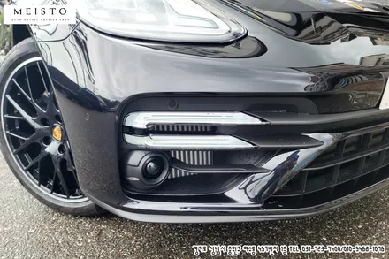 포르쉐 파나메라4 하이브리드 랩핑 고광택 LB 화이트유광 필름 시공 / 성남시 중원구 여수동