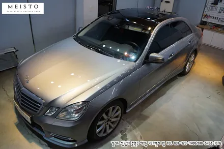 분당루프스킨 벤츠E300 부분랩핑 시공기 / 성남시 중원구 여수동