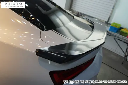 카마로SS 프론트립 트렁크스포일러 리얼카본 스타일 랩핑 / 성남시 중원구 여수동