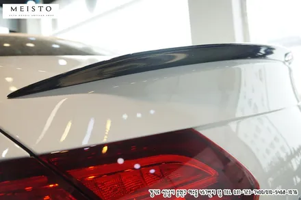 벤츠C43 AMG 스포일러 블랙유광 포인트 랩핑 / 성남시 중원구 여수동