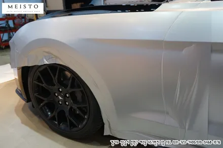 머스탱 튜닝 전체랩핑 및 바이퍼 데칼랩핑 / 성남시 중원구 여수동