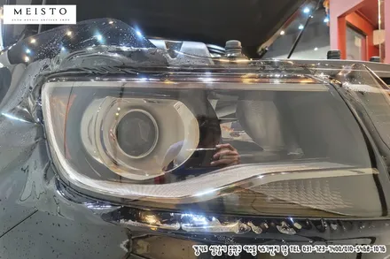 쉐보레 콜로라도 사이드미러 PPF 및 헤드라이트 라이트필름 시공 / 성남시 중원구 여수동