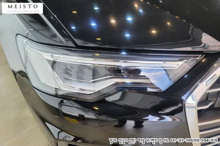 아우디A6 사이드미러 및 헤드라이트 스크래치예방 PPF시공 / 성남시 중원구 여수동