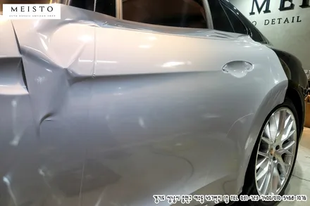 분당랩핑 포르쉐 파나메라4 3M 쿨그레이 전체랩핑 / 성남시 중원구 여수동