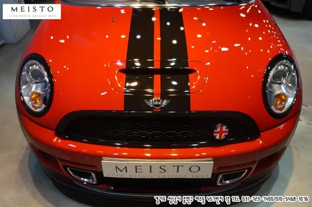 BMW 미니쿠퍼S 크롬죽이기 포인트랩핑 / 성남시 중원구 여수동
