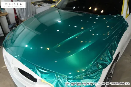 BMW320D 튜닝 전체랩핑 및 포인트 부분랩핑 / 성남시 중원구 여수동