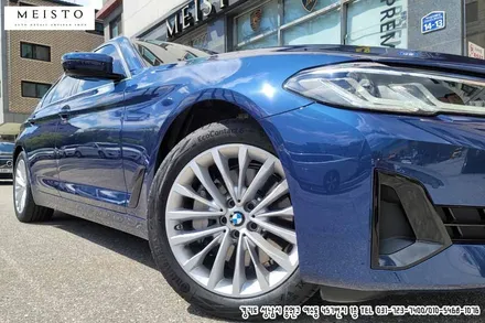 신형 BMW530i 앞범퍼 및 사이드 크롬 블랙유광 랩핑 / 성남시 중원구 여수동
