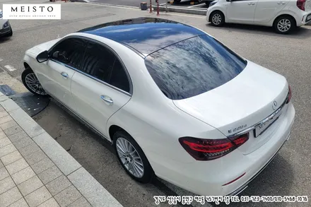 벤츠E클래스 E220d 블랙유광 루프스킨 / 성남시 중원구 여수동