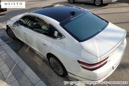 제네시스G80 루프스킨 블랙PPF 필름으로 눈부시게 / 성남시 중원구 여수동