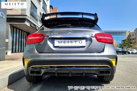 벤츠 GLA45AMG 50주년 에디션 데칼랩핑 / 성남시 중원구 여수동