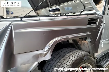 벤츠지바겐 G63AMG 랩핑 LB 사틴그레이 전체시공 / 성남시 중원구 여수동
