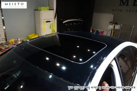 BMWM5 그레이 전체랩핑 카스킨 시공 / 성남시 중원구 여수동