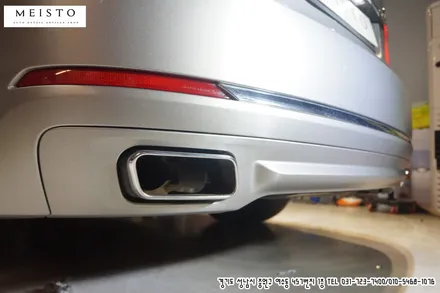 BMW750L 스틸브러쉬 전체랩핑 / 성남시 중원구 여수동