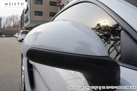 포르쉐 카이맨S 유광 그레이 랩핑 / 성남시 중원구 여수동