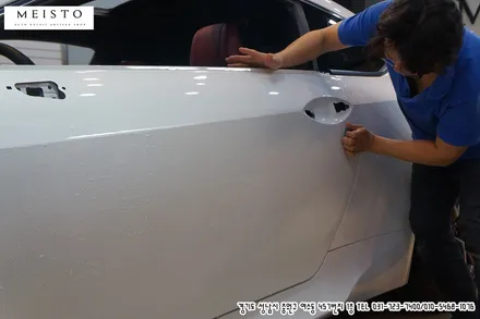 렉서스 RC350 인기랩핑컬러 3M 라즈베리 블루 / 성남시 중원구 여수동