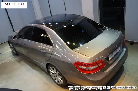 분당루프스킨 벤츠E300 부분랩핑 시공기 / 성남시 중원구 여수동