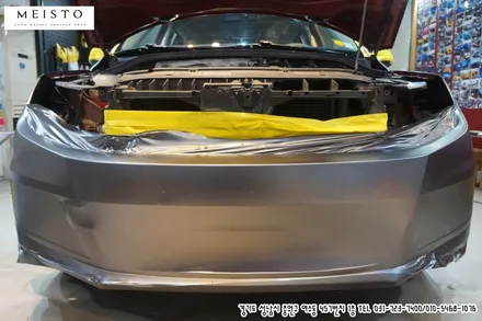 티구안 차량랩핑 인기있는 랩핑필름 3M사틴다크그레이 / 성남시 중원구 여수동