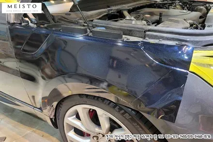 레인지로버 스포츠 랩핑 3M 미드나잇블루 시공기 / 성남시 중원구 여수동