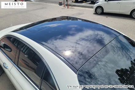 벤츠E클래스 E220d 블랙유광 루프스킨 / 성남시 중원구 여수동