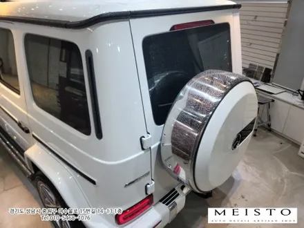 벤츠 G63 amg 고광택 블랙 페기지 시공 / 성남시 중원구 여수동