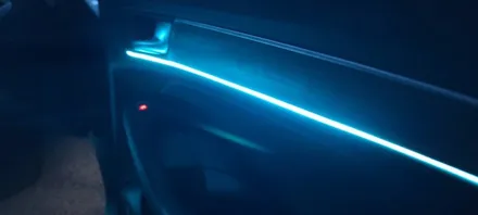 Audi Q5 엠비언트라이트 무드등램프 설치