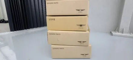 g80우유니화이트 썬팅과 고스트도어 신차패키지