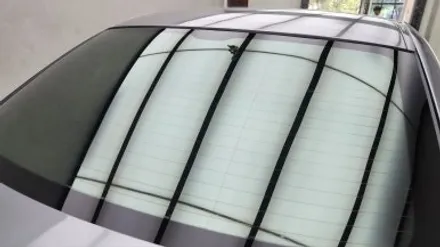 bmw 1시리즈 쿠페 변색된 필름 존슨썬팅 교체