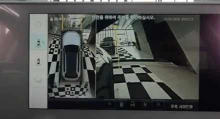 현대 아이오닉5 3D 어라운드뷰 설치. 전기차 안전보조주차시스템!