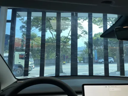 부산 테슬라모델3 존슨R 썬팅 완성하기