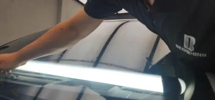 부산 싼타페 얼씨브레스메탈릭(매트) 무광 신차패키지.