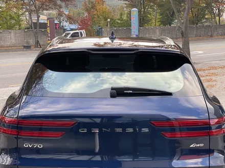 GV70 로얄블루 부산 존슨썬팅 직영점에서 프리미엄시공