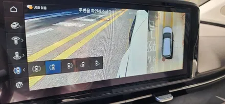 부산어라운드뷰 고화질 후측방모니터링 옵션적용 3d 제품 설치