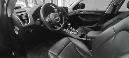 Audi Q5 엠비언트라이트 무드등램프 설치