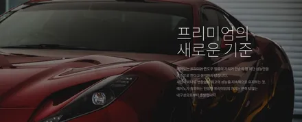 컬러감이 돋보이는 G80로얄블루 얼티넘XP 전체시공