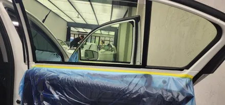 부산 혼다어코드 하이브리드 존슨썬팅 XR 재시공.
