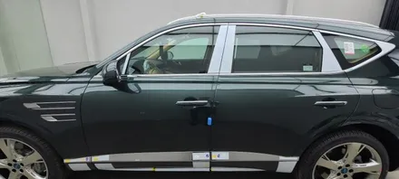2022 gv80 카티프그린 색상 차량 비반사 썬팅