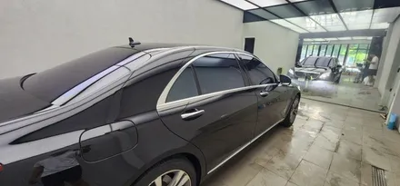 부산 동래 썬팅 벤츠 S500 클래스 어울리는 시공.