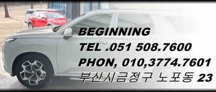 슈젠gx90 썬팅과 함께 팰리세이드 비기닝 신차패키지 시공 !