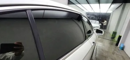 부산 혼다어코드 하이브리드 존슨썬팅 XR 재시공.