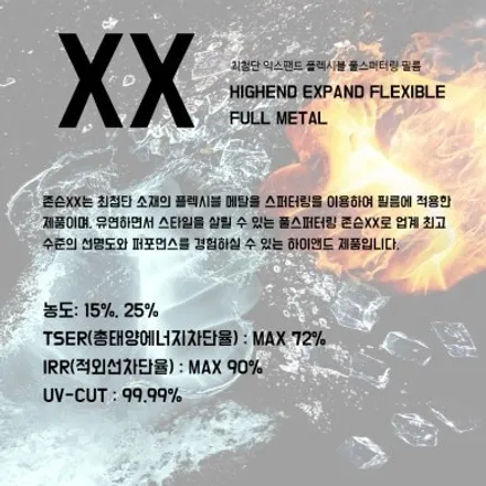 제네시스GV70 두대 양산 썬팅 존슨 반반사필름 시공하기