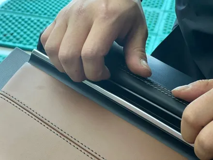 제네시스 gv70 엠비언트 순정연동 확장 시공