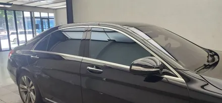 부산 동래 썬팅 벤츠 S500 클래스 어울리는 시공.