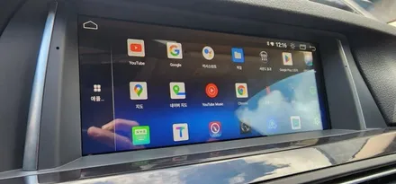 BMW520D 부산 안드로이드올인원 네비 설치