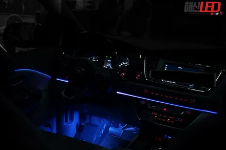더뉴 카니발 광섬유 RGB 엠비언트 / 화성 봉담